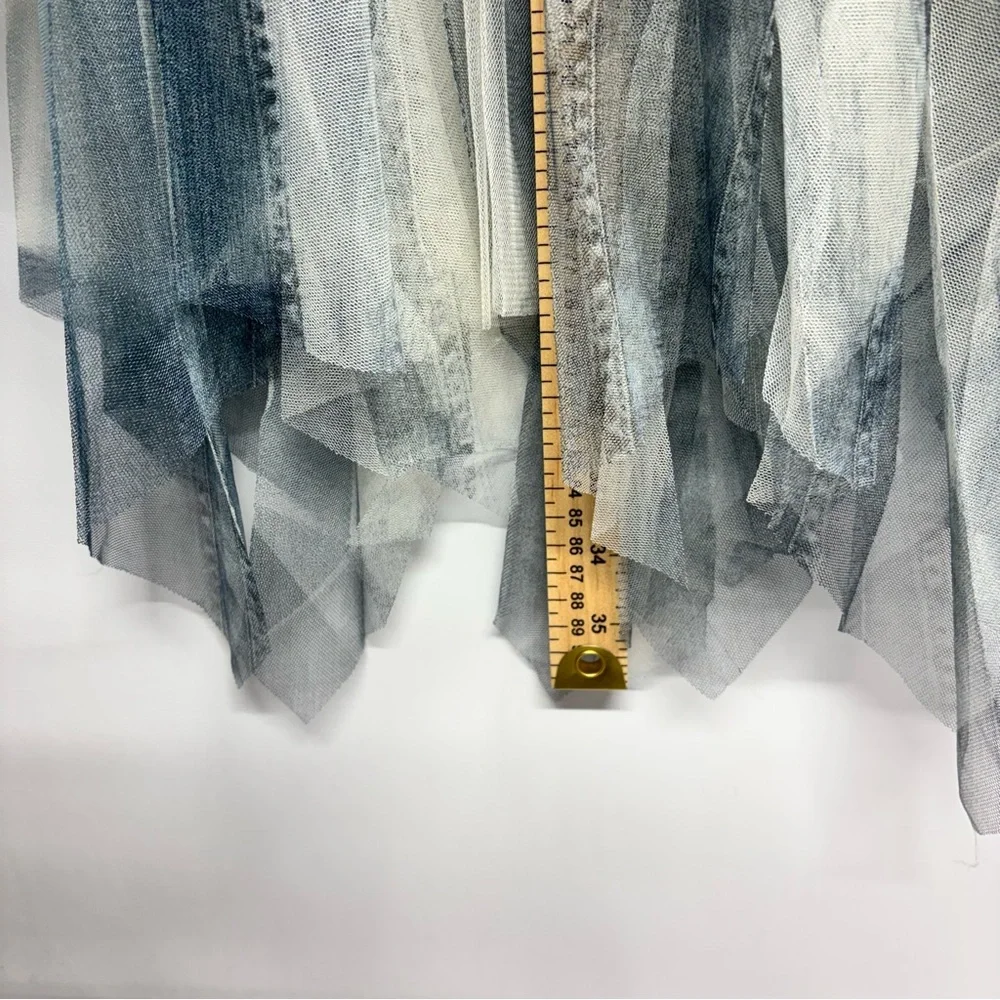 ✨Origami Dreamy Tiered Tulle Midi Skirt Size XL